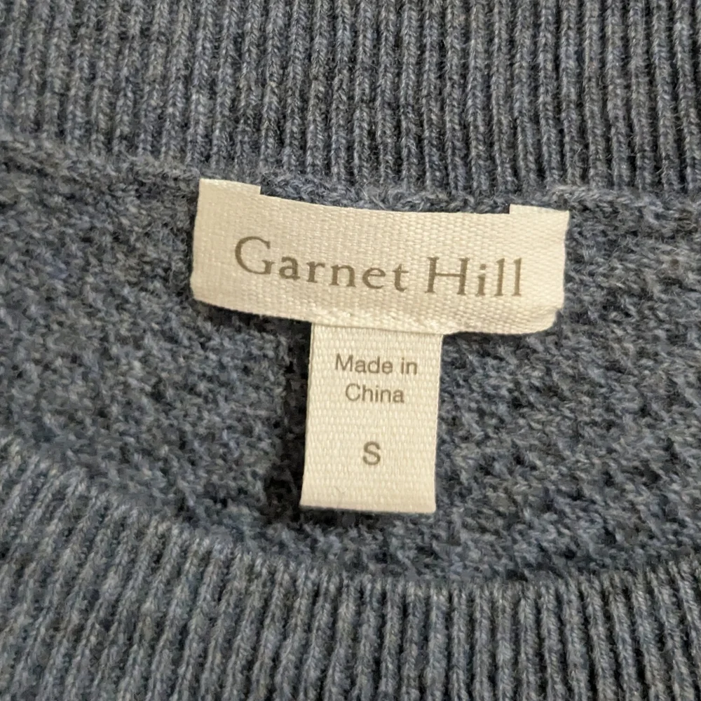 Womens Diagonal Rib Crewneck Sweater - Cream - Picture 5 of 7